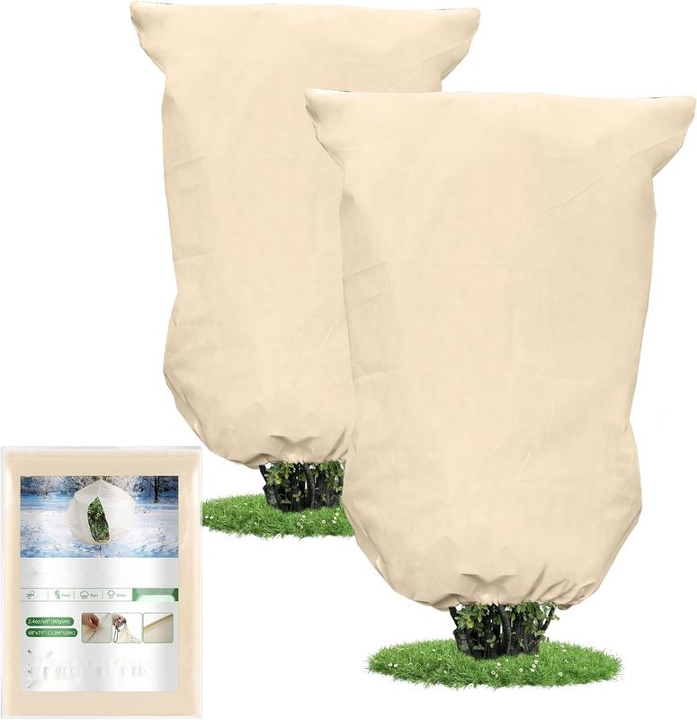 PROMORE Ochronna Osłona Przeciw Mrozom dla Roślin Doniczkowych 180 x 120 cm