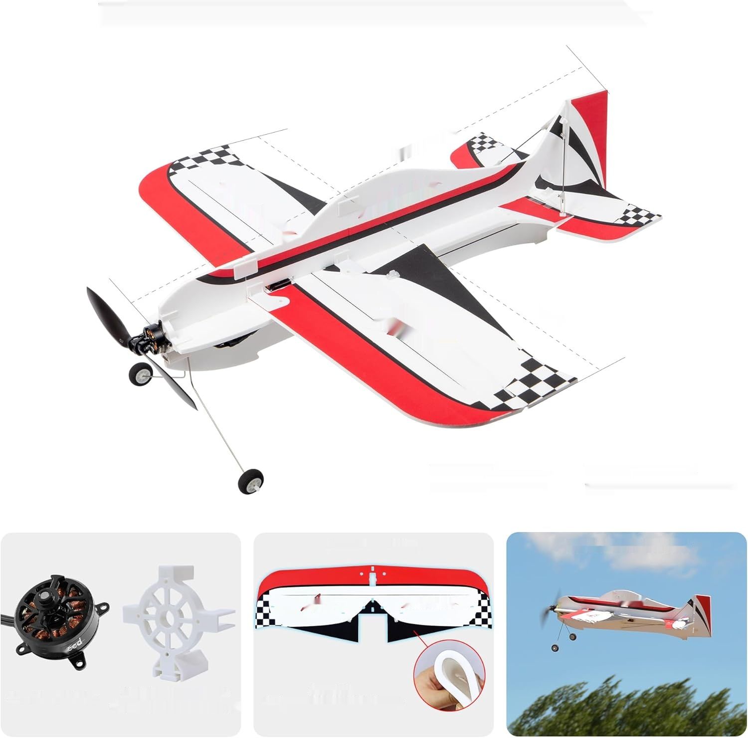 Radiolink A560 Plug &amp; Play (PNP) Samolot RC 3D o rozpiętości 580mm