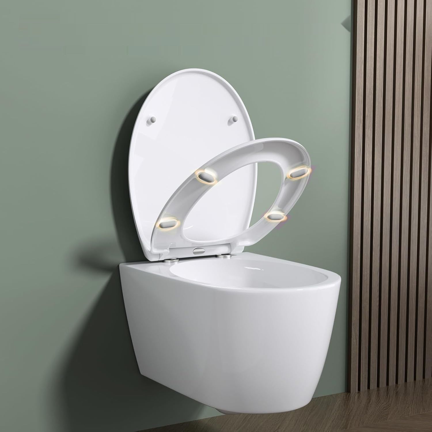 Rainsworth Nano Glaze Pokrywa Toalety Form O