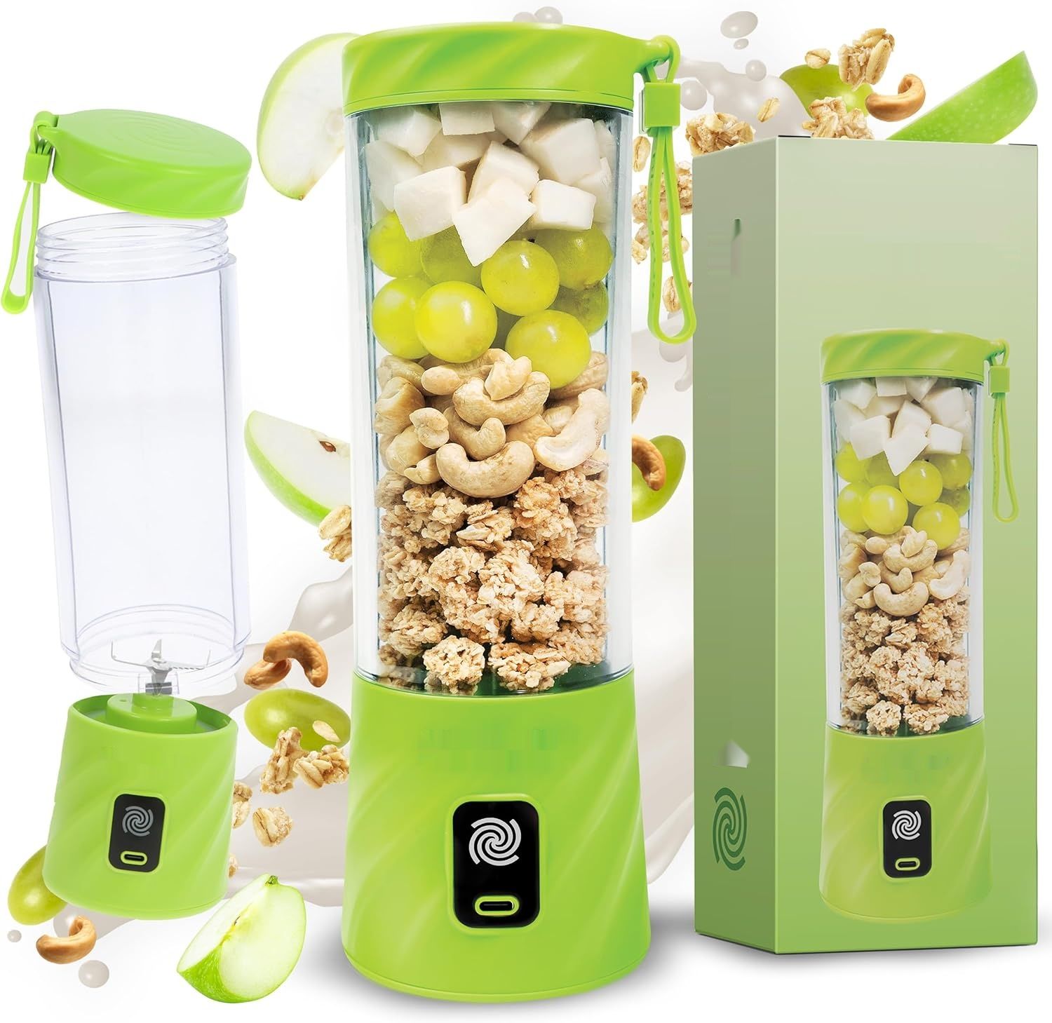 BlendyGo 3 Blender Smoothie Maker, Mikser, Mini Przenośny Blender USB