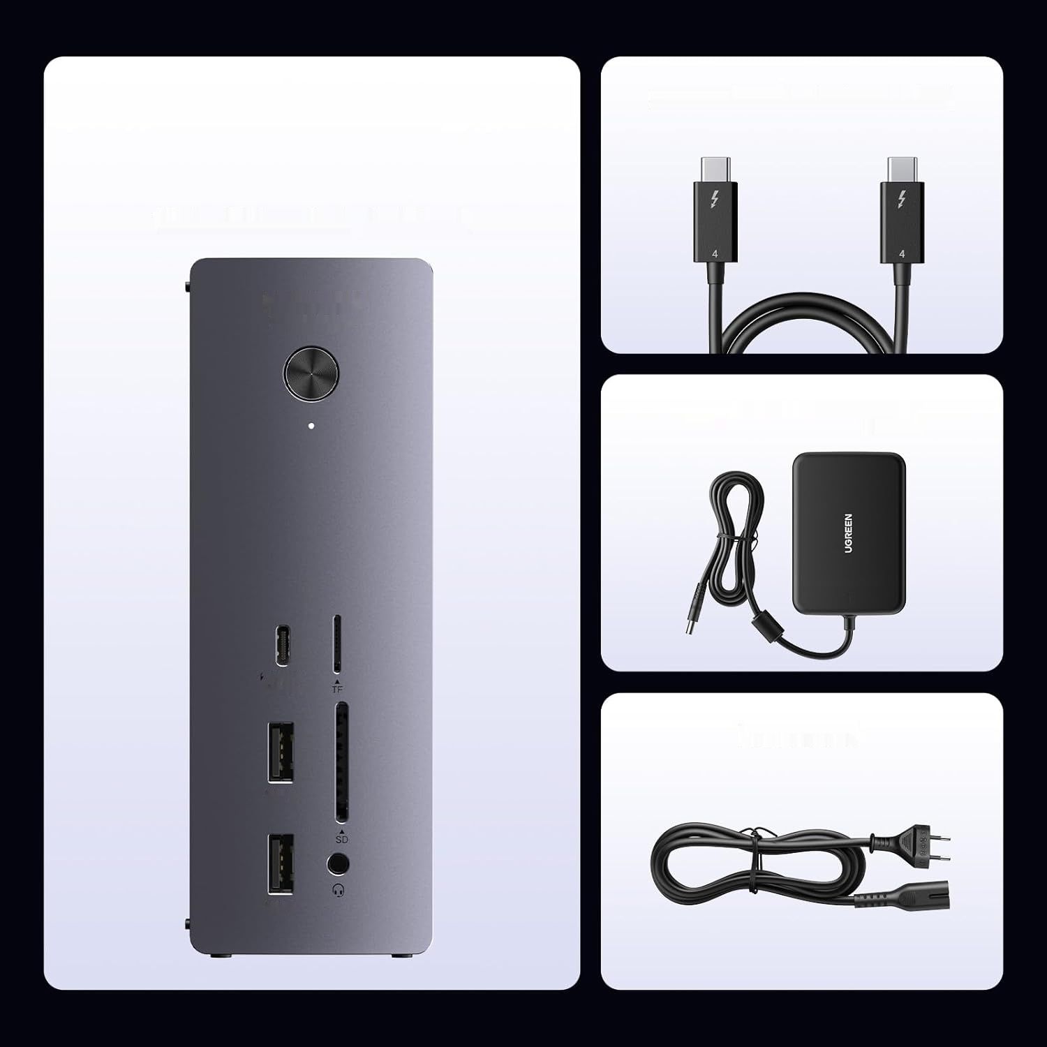 UGREEN Revodok Max 213 Thunderbolt 4 Dock 40Gbps