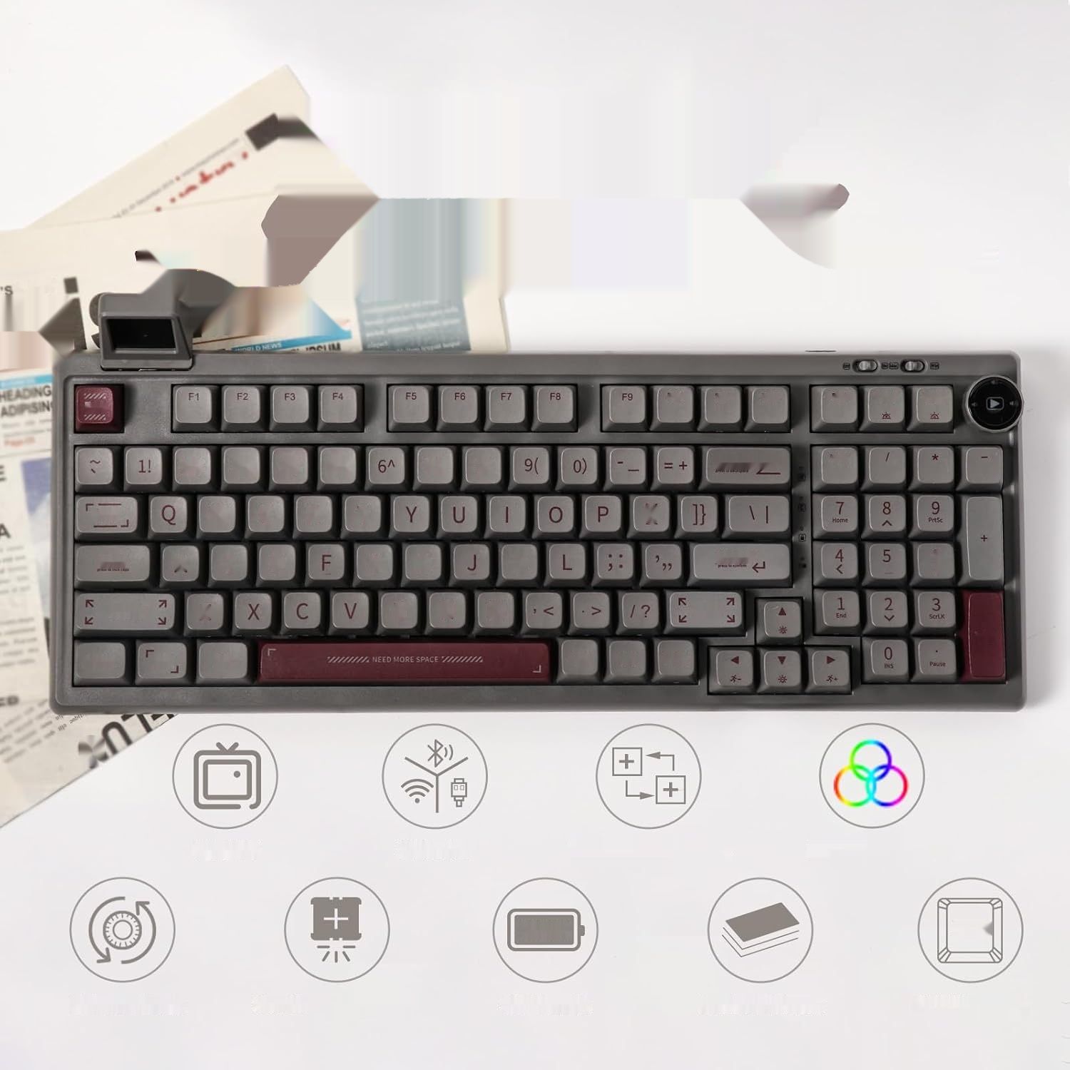 EPOMAKER RT100 Klawiatura Gamingowa