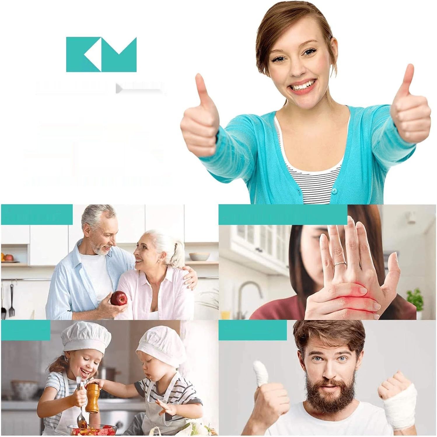 Elektryczny otwieracz do puszek Kitchen Mama