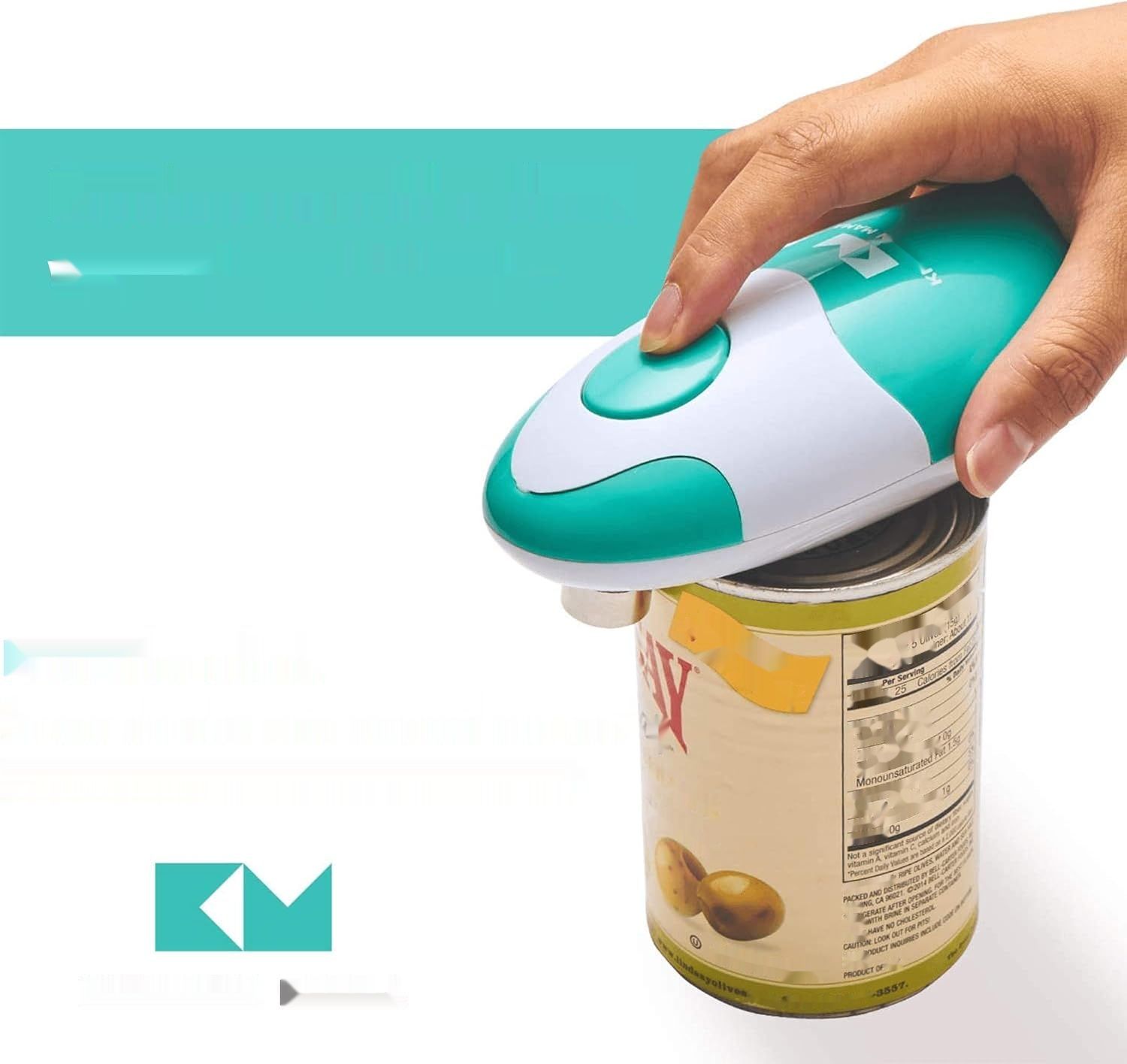 Elektryczny otwieracz do puszek Kitchen Mama