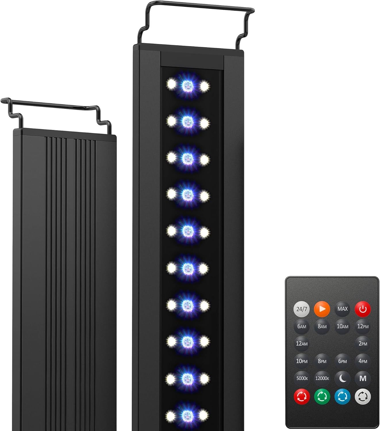 NICREW C10 24/7 Oświetlenie LED do Akwarium, 88-115 cm, 24 W