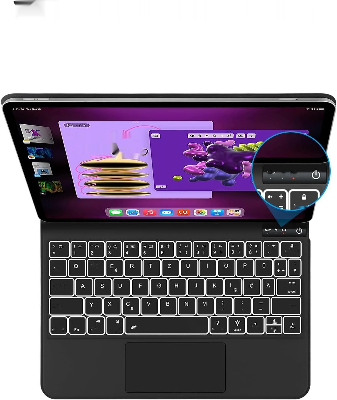 FOGARI Etui na klawiaturę do iPad Pro 11