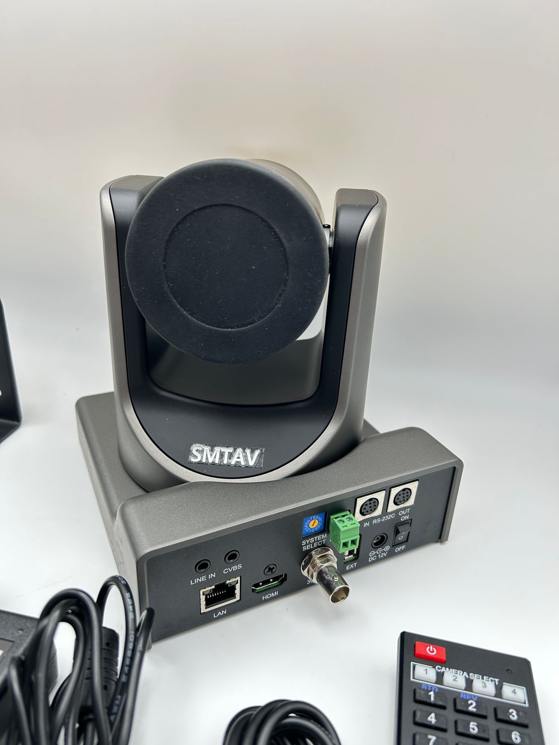 SMTAV NDI, zoom optyczny 20x, wyjście strumieniowe SDI+HD+IP, POE