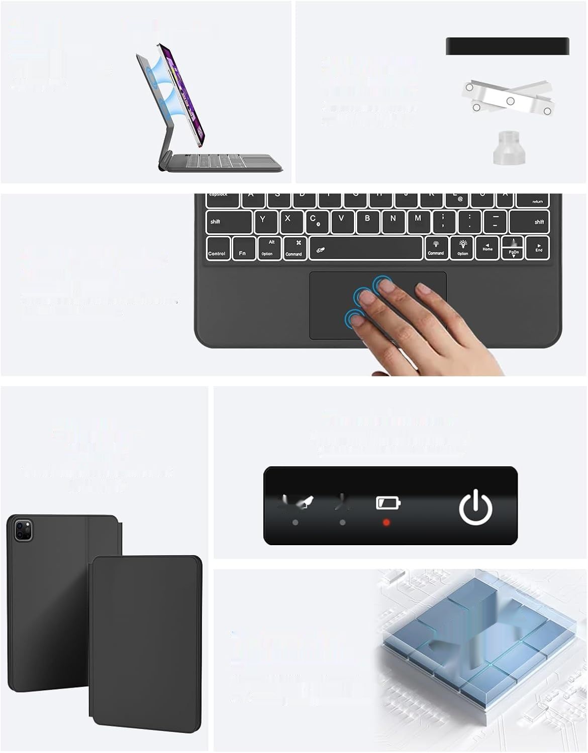 FOGARI Etui na klawiaturę do iPad Pro 11