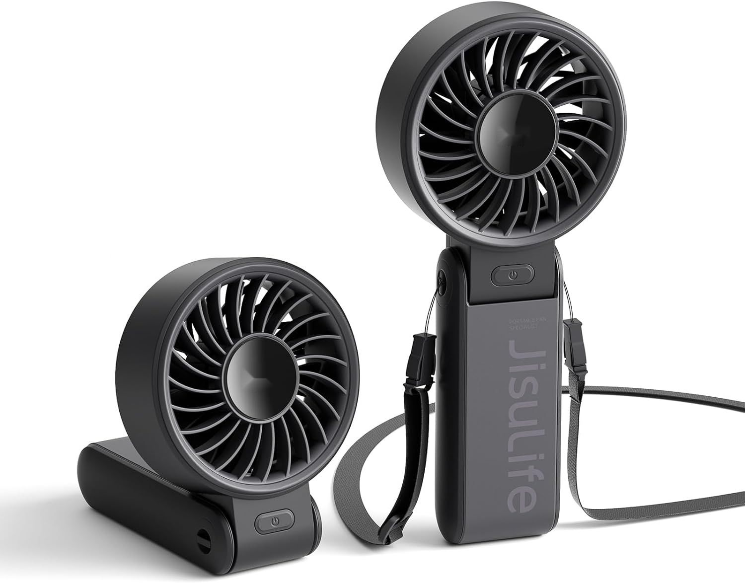 Wentylator JISULIFE Life7, Potężny Wentylator Przenośny z Wyświetlaczem LED