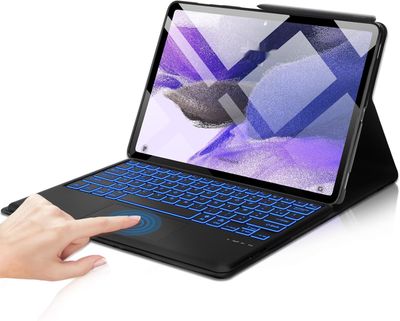FOGARI Etui Klawiatura dla Galaxy Tab S8 Plus 5G /S7 Plus/ S7 FE