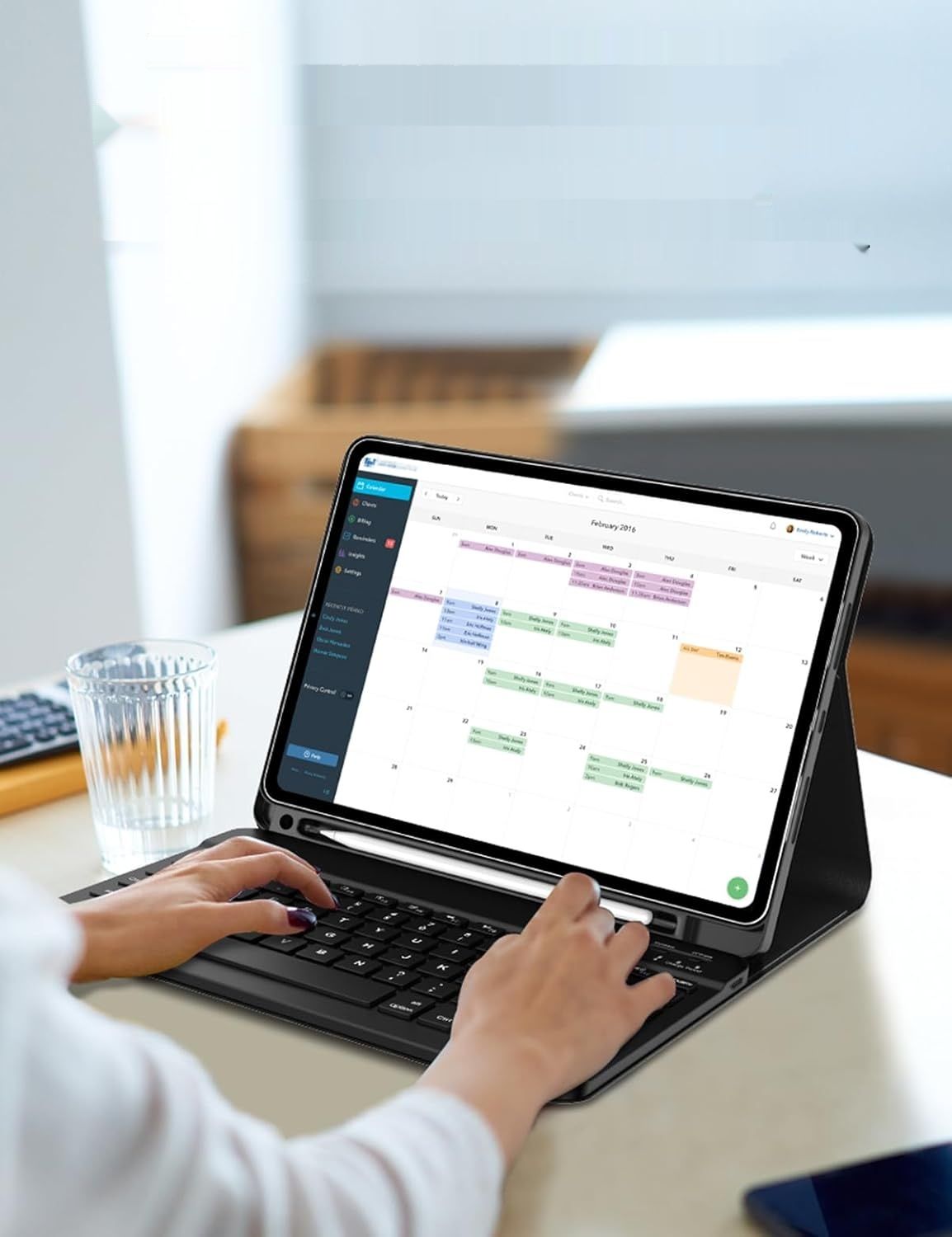 FOGARI iPad Pro 11 Klawiatura – Etui z klawiaturą dla Air 5/Air 4