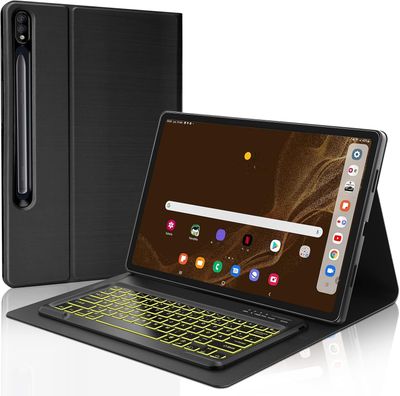 FOGARI Etui z klawiaturą do Galaxy Tab S8 Ultra 14,6 cala 2022