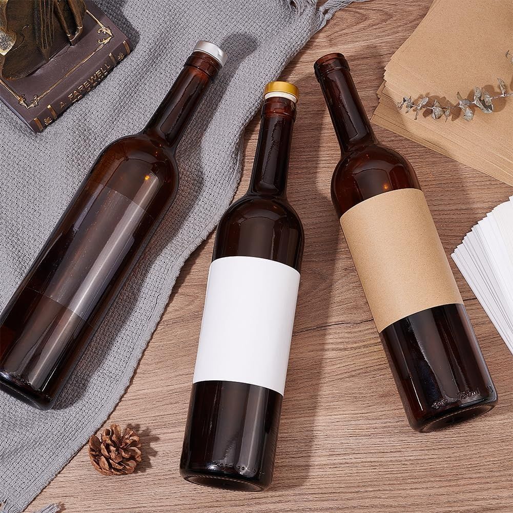 PH PandaHall 11 Arkuszy Samoprzylepnych Etykiet na Wino