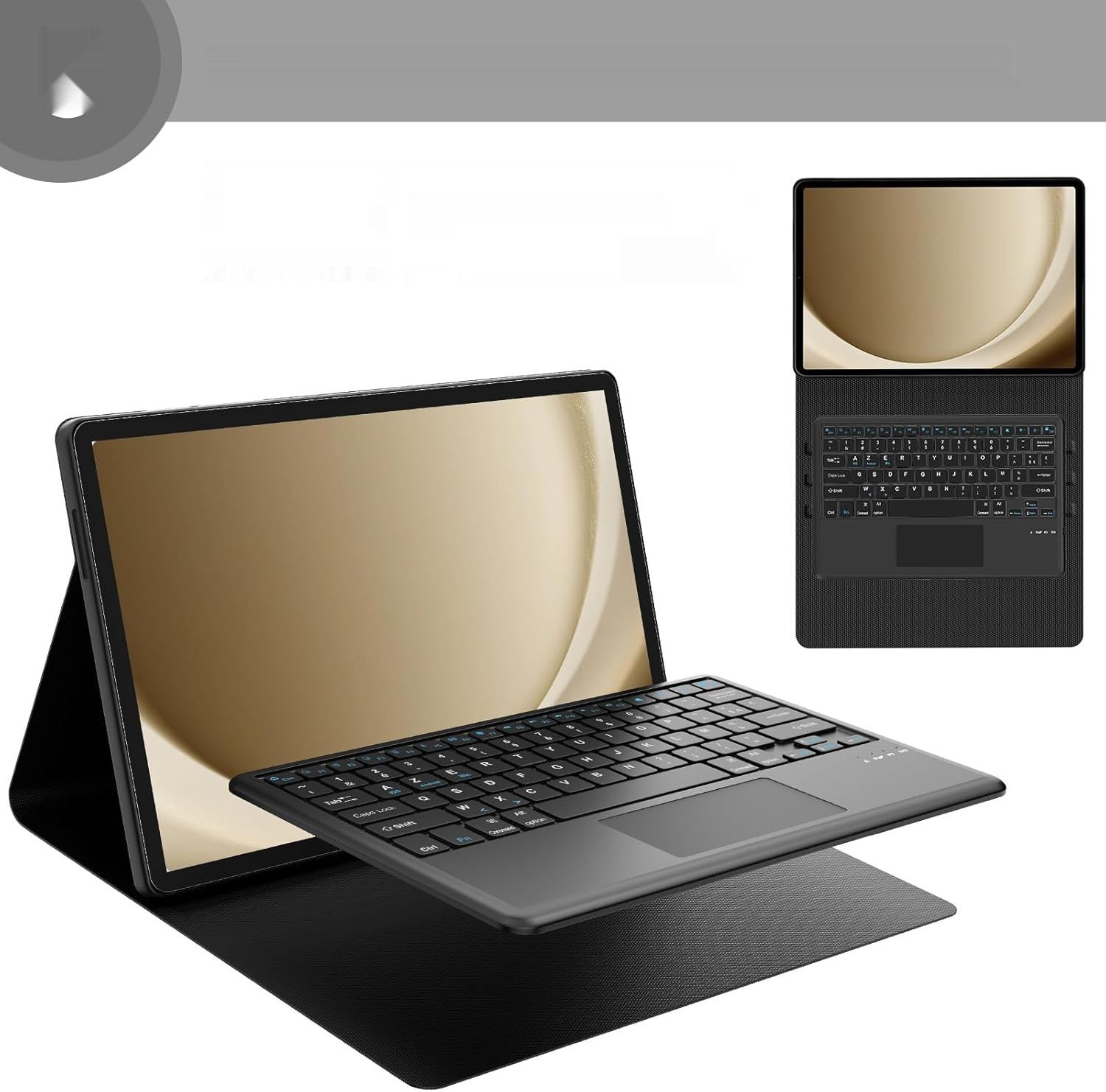 FOGARI Etui na klawiaturę z touchpadem do Galaxy Tab S9 Ultra
