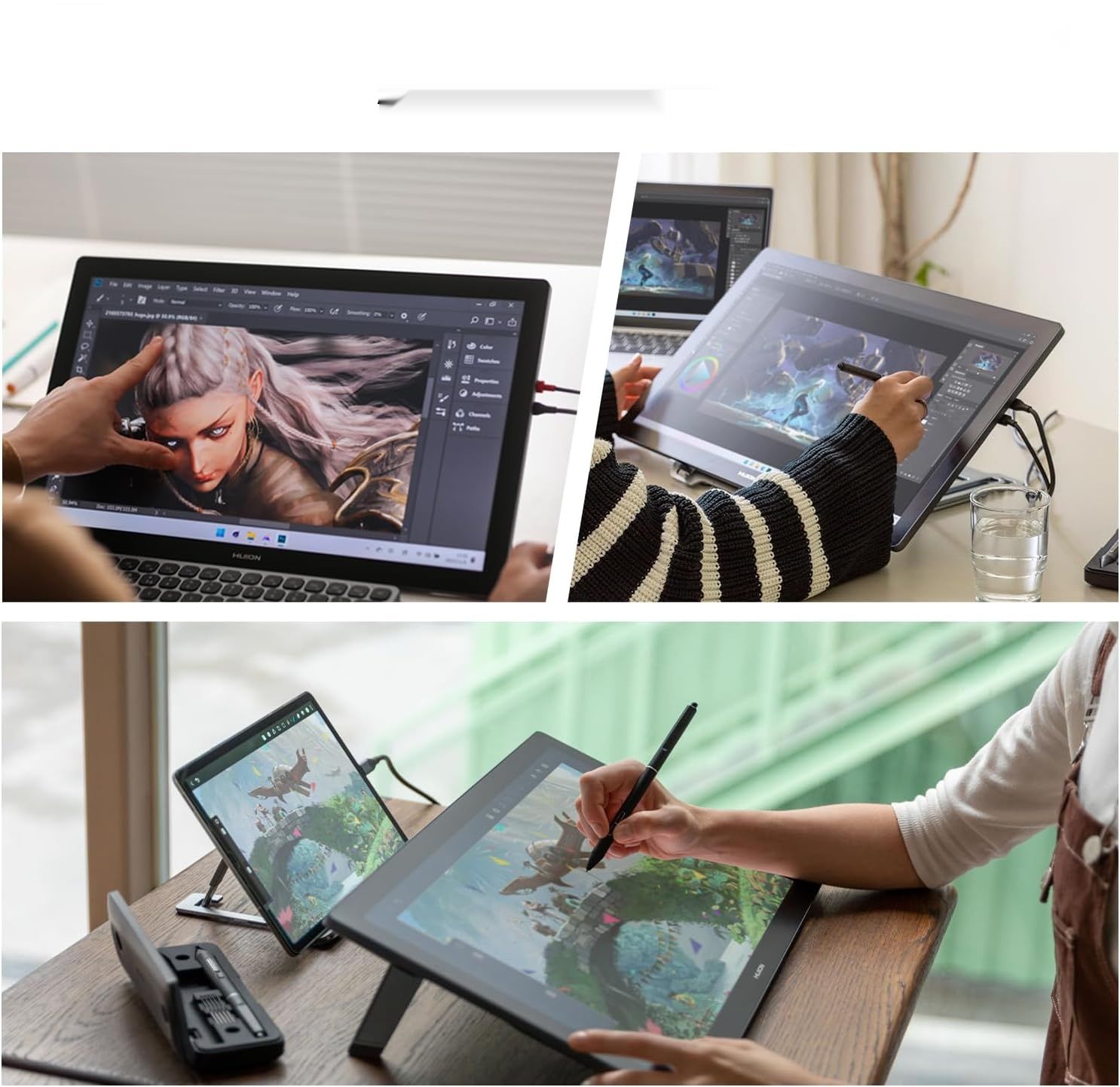 HUION Kamvas Pro 19 4K Tablet Graficzny z Wyświetlaczem