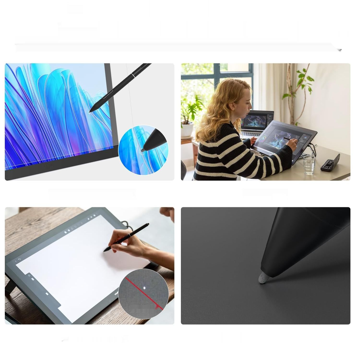 HUION Kamvas Pro 19 4K Tablet Graficzny z Wyświetlaczem
