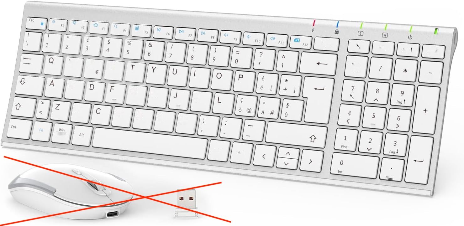 Bezprzewodowa klawiatura i mysz iClever 2.4G