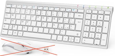 Bezprzewodowa klawiatura i mysz iClever 2.4G