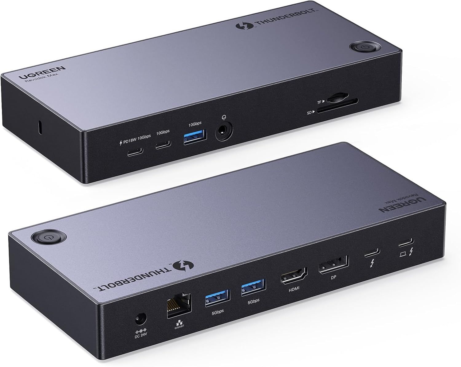 UGREEN Revodok Max 313 Stacja Dokująca z Thunderbolt 4 40Gbps