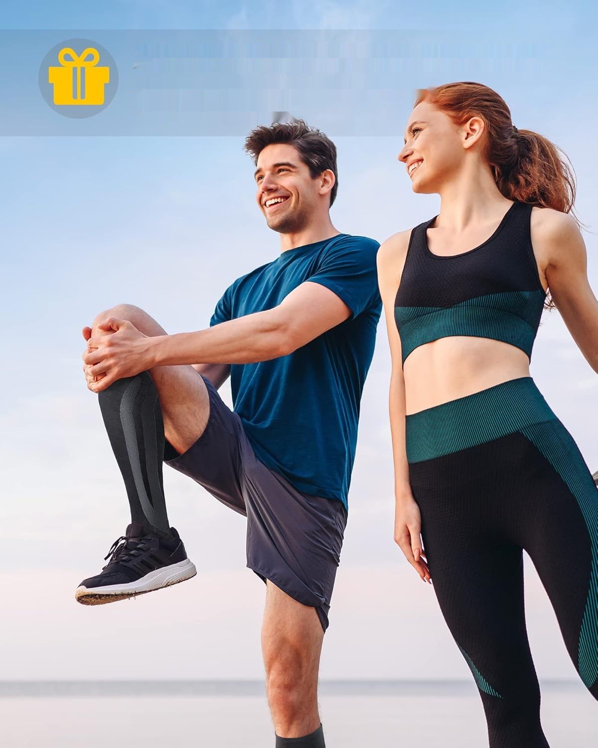 CAMBIVO Pończochy uciskowe Unisex CS11