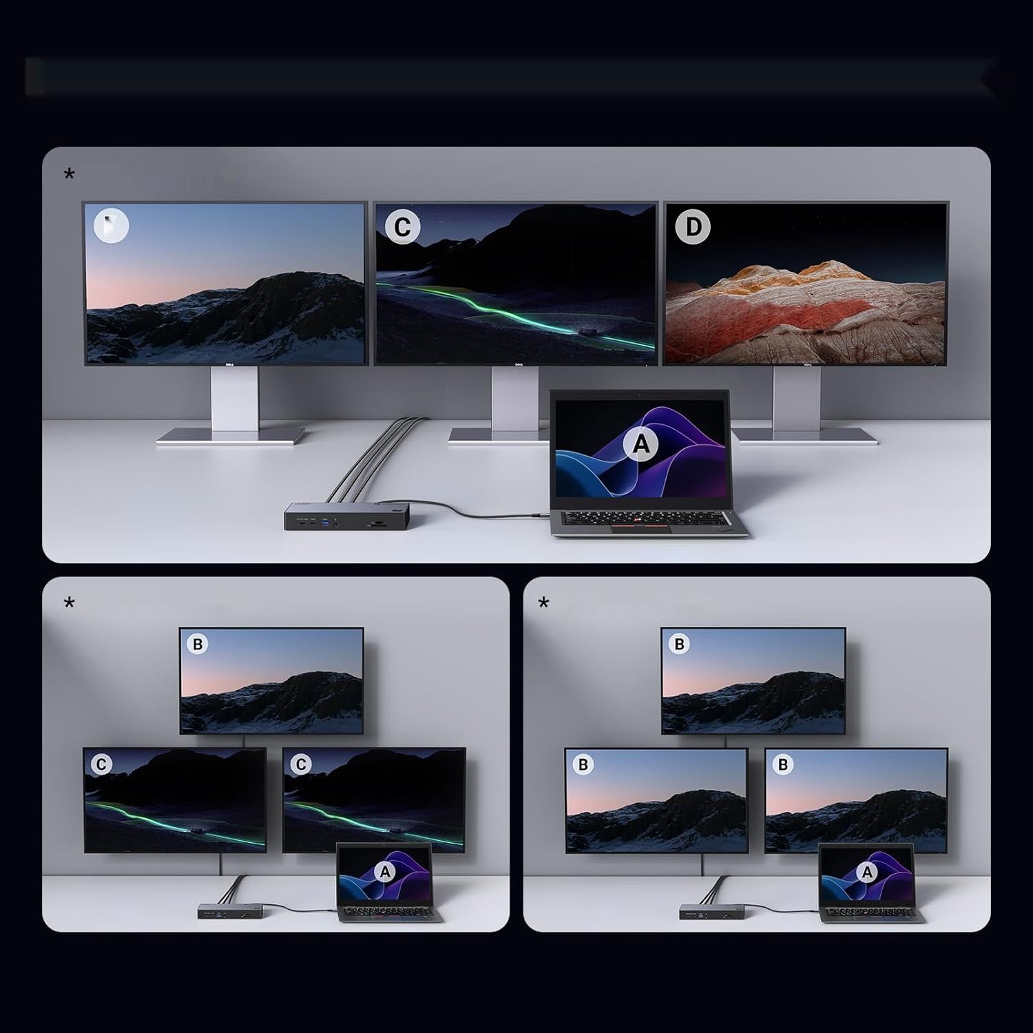 UGREEN Revodok Max 313 Stacja Dokująca z Thunderbolt 4 40Gbps