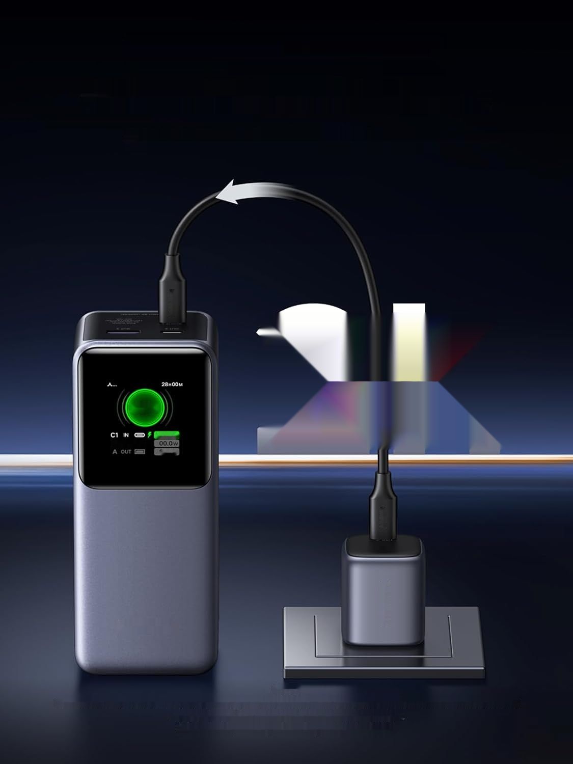 UGREEN Nexode Power Bank 20000mAh 130W, Szary