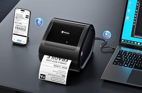 Termiczna drukarka etykiet Phomemo D520BT