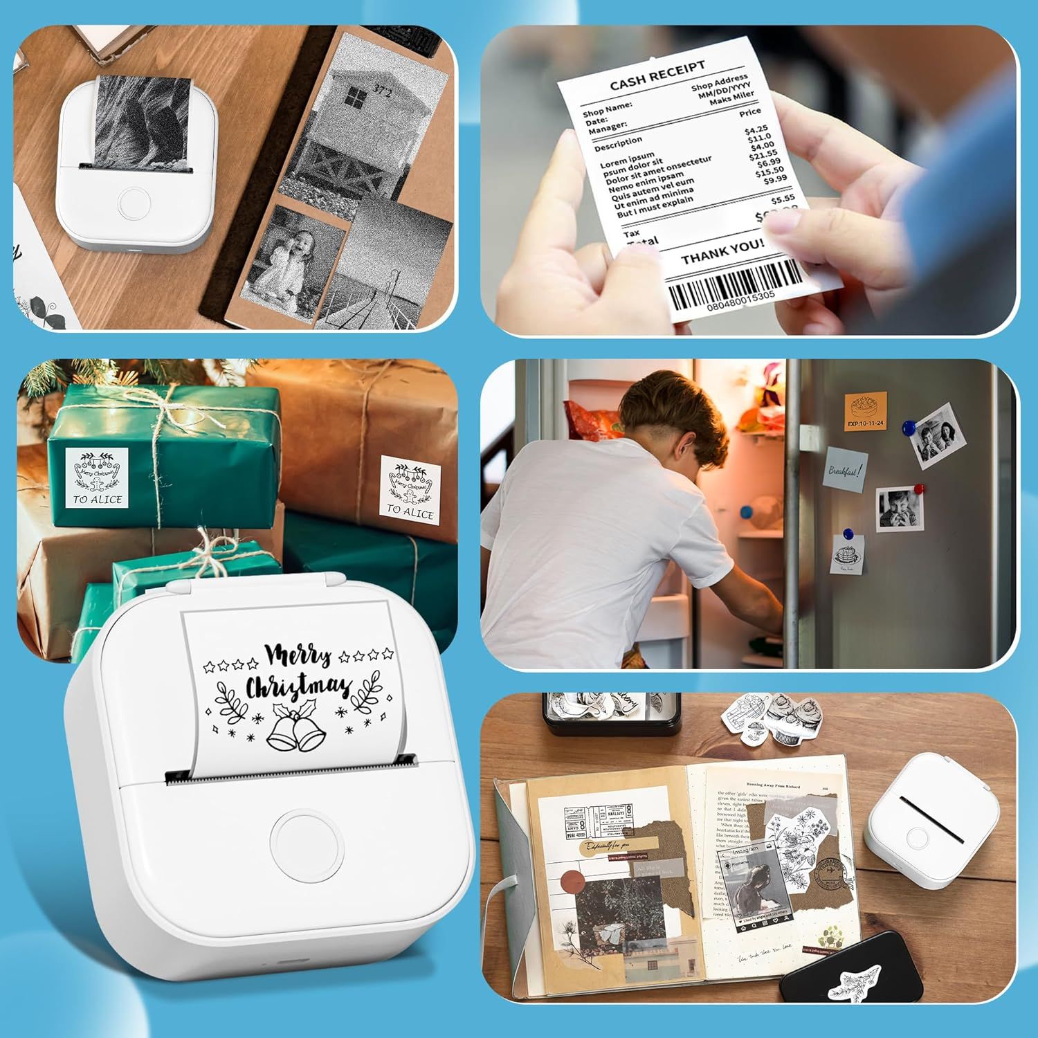 Phomemo T02 Mini drukarka fotograficzna do smartfona