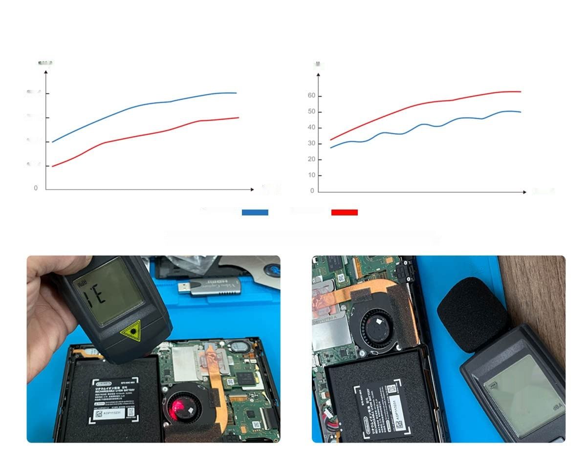 ElecGear Wewnętrzne Chłodzenie Kompatybilne z Switch