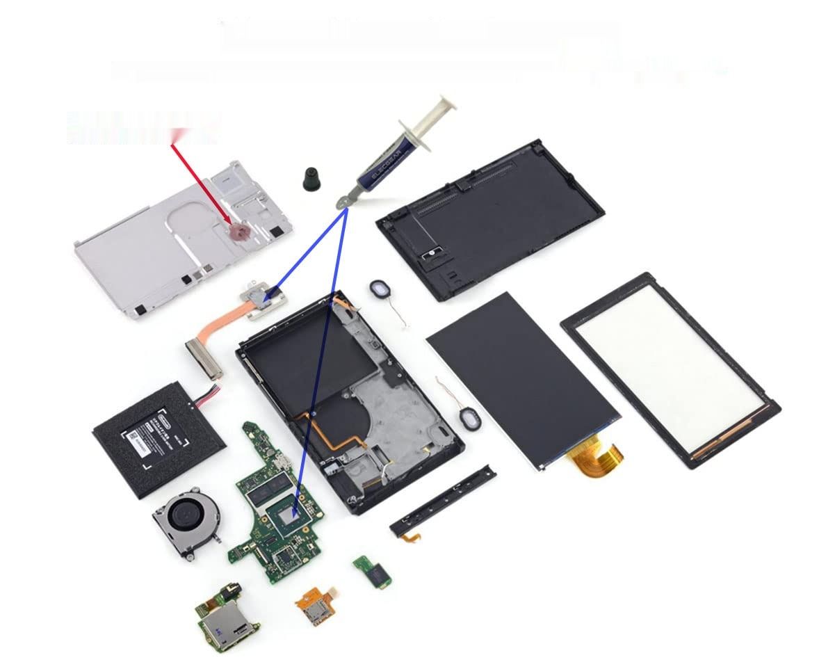 ElecGear Wewnętrzne Chłodzenie Kompatybilne z Switch