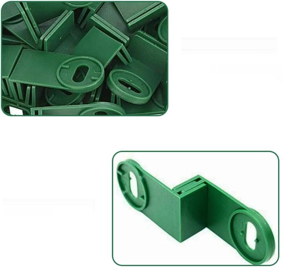 Klipsy mocujące do szklarni (50 sztuk, plastik)