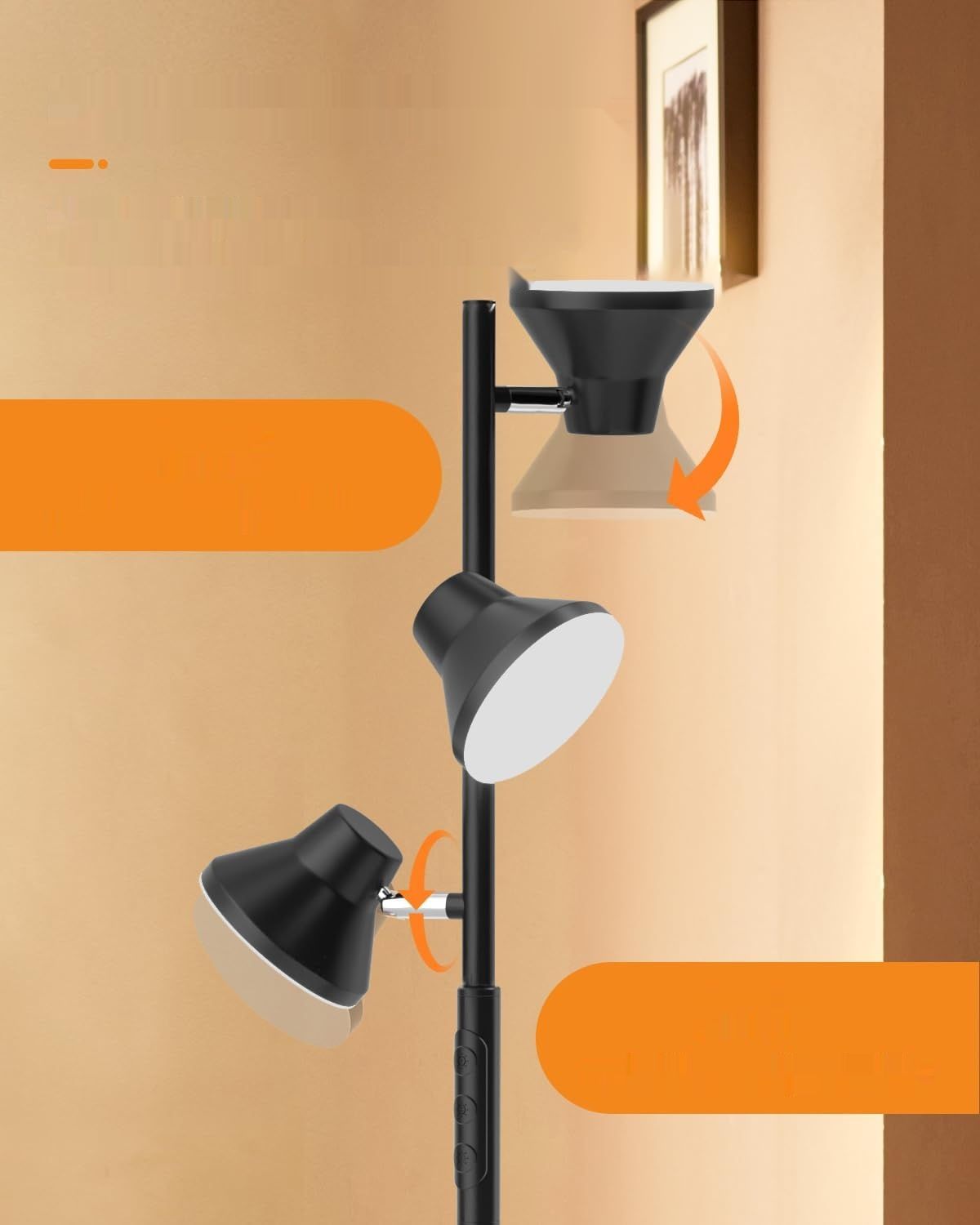 SIBRILLE 36W Dimmable LED Lampa Podłogowa