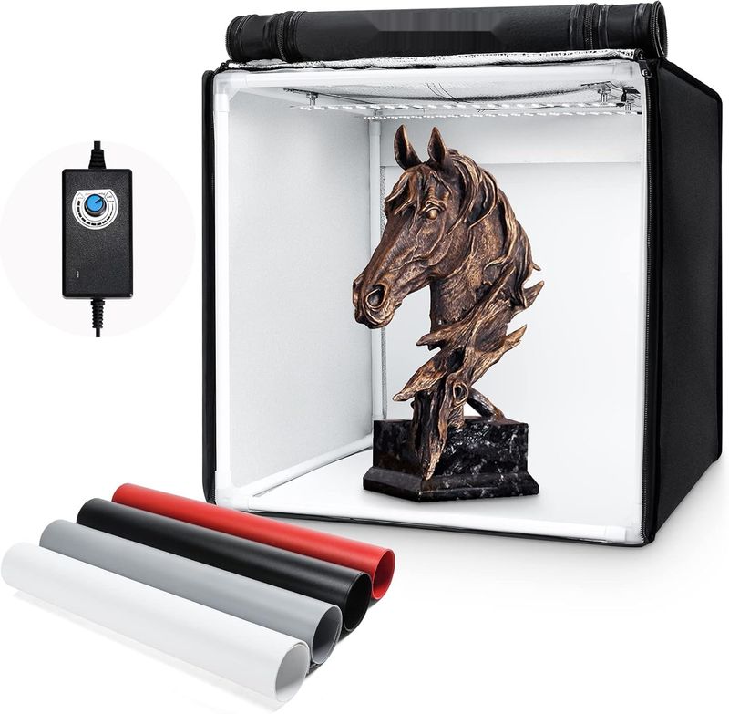 Yorbay Profesjonalny Namiot Fotograficzny LED 40 x 40 x 40 cm