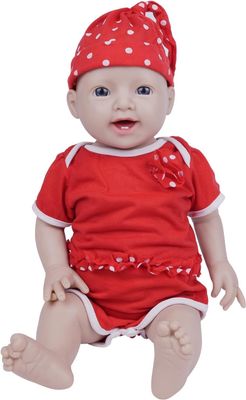 IVITA pełnowymiarowa silikonowa lalka reborn, realistyczna lalka.