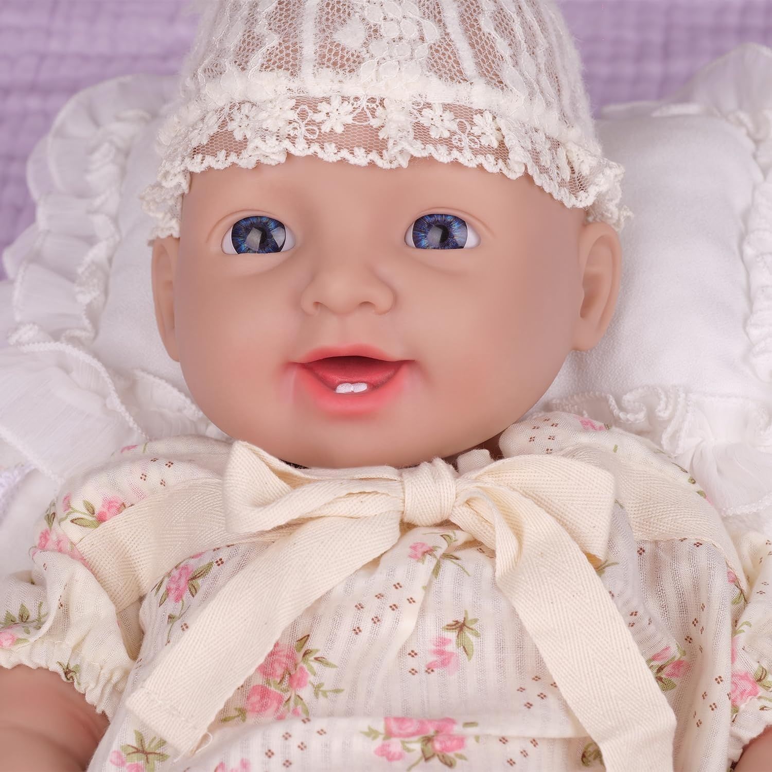 IVITA pełnowymiarowa silikonowa lalka reborn, realistyczna lalka.