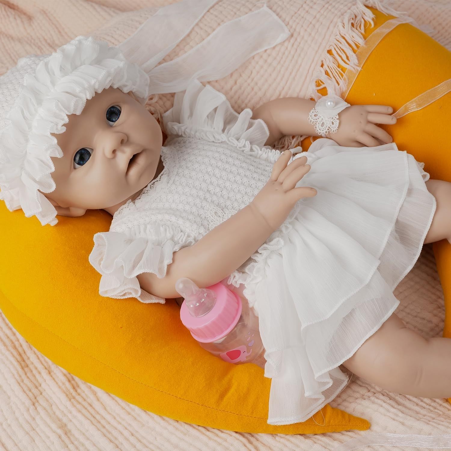 Ivita Pełnocielesna Lalka Silikonowa Reborn