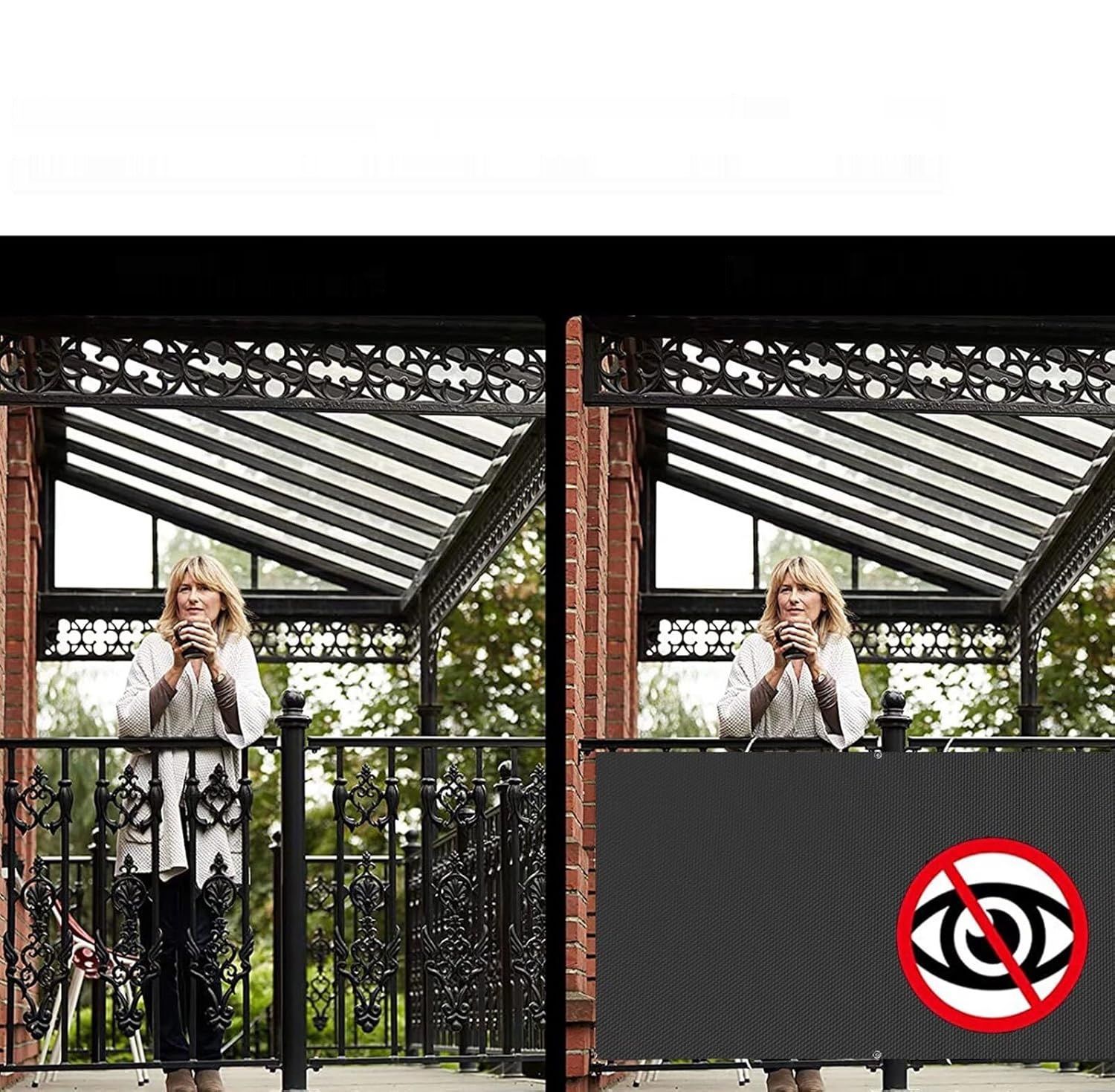 Osłona na balkon Ufamiluk Odporny na UV 90x300 cm