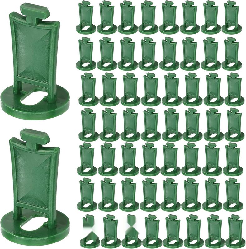 Klipsy mocujące do szklarni, z tworzywa sztucznego (kształt litery T)