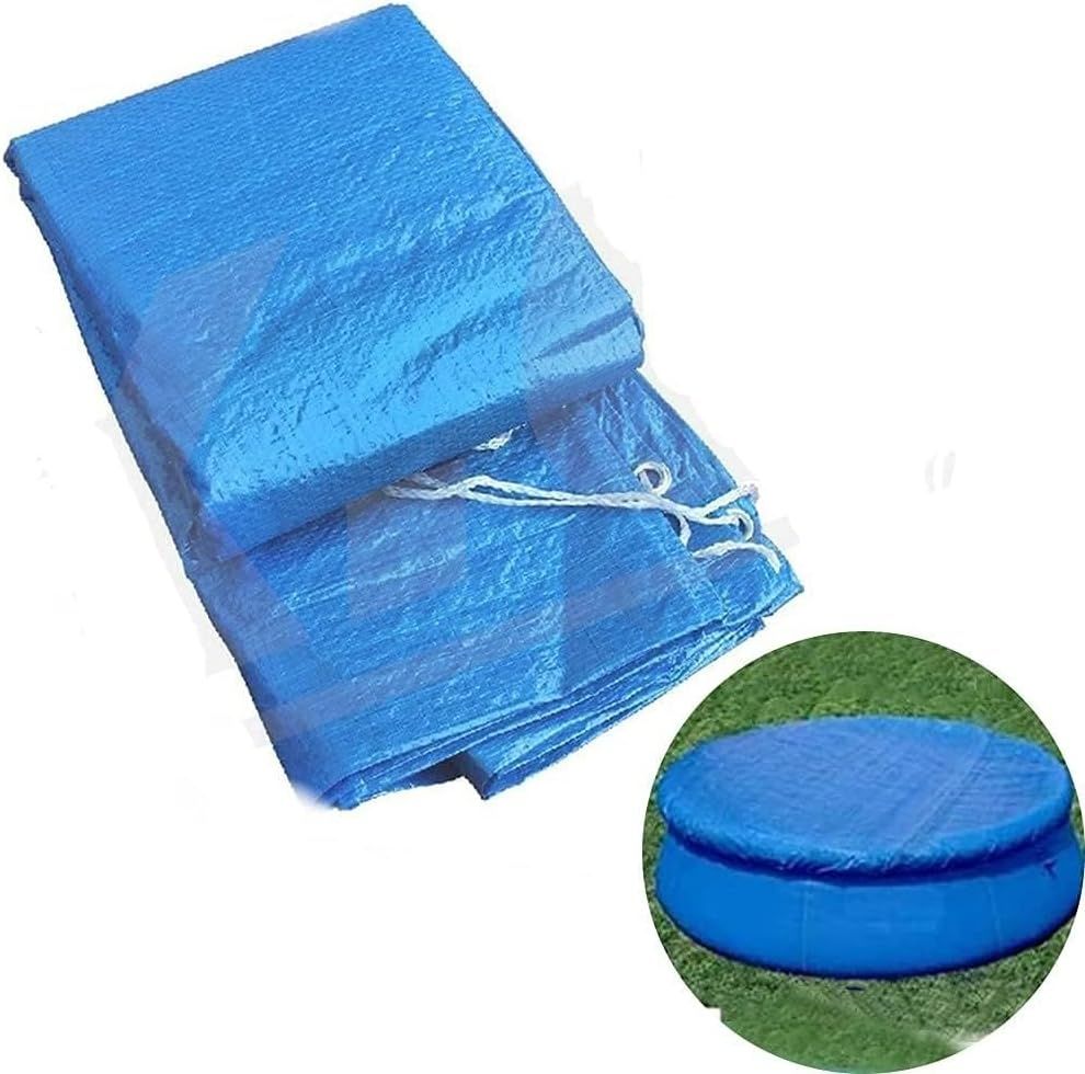 OUKEYI Okrągły pokrowiec na basen o średnicy 2,4 m