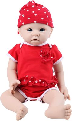 Ivita Pełnocielesna Lalka Silikonowa Reborn