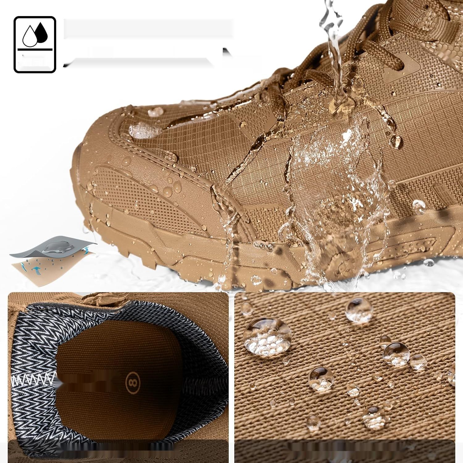 Buty Taktyczne FREE SOLDIER Wodoodporne Buty Wojskowe