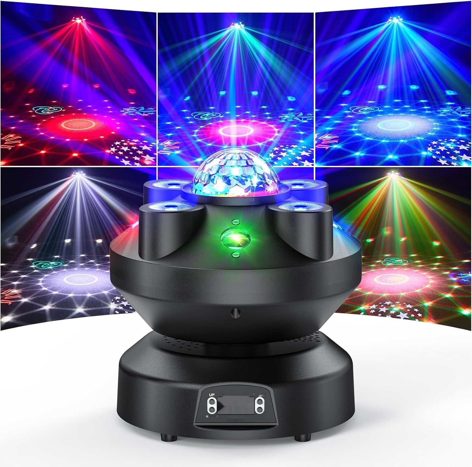 ZonQoonz 70 W Ruchoma Głowa Wash, RGBW Światło Sceniczne Beam