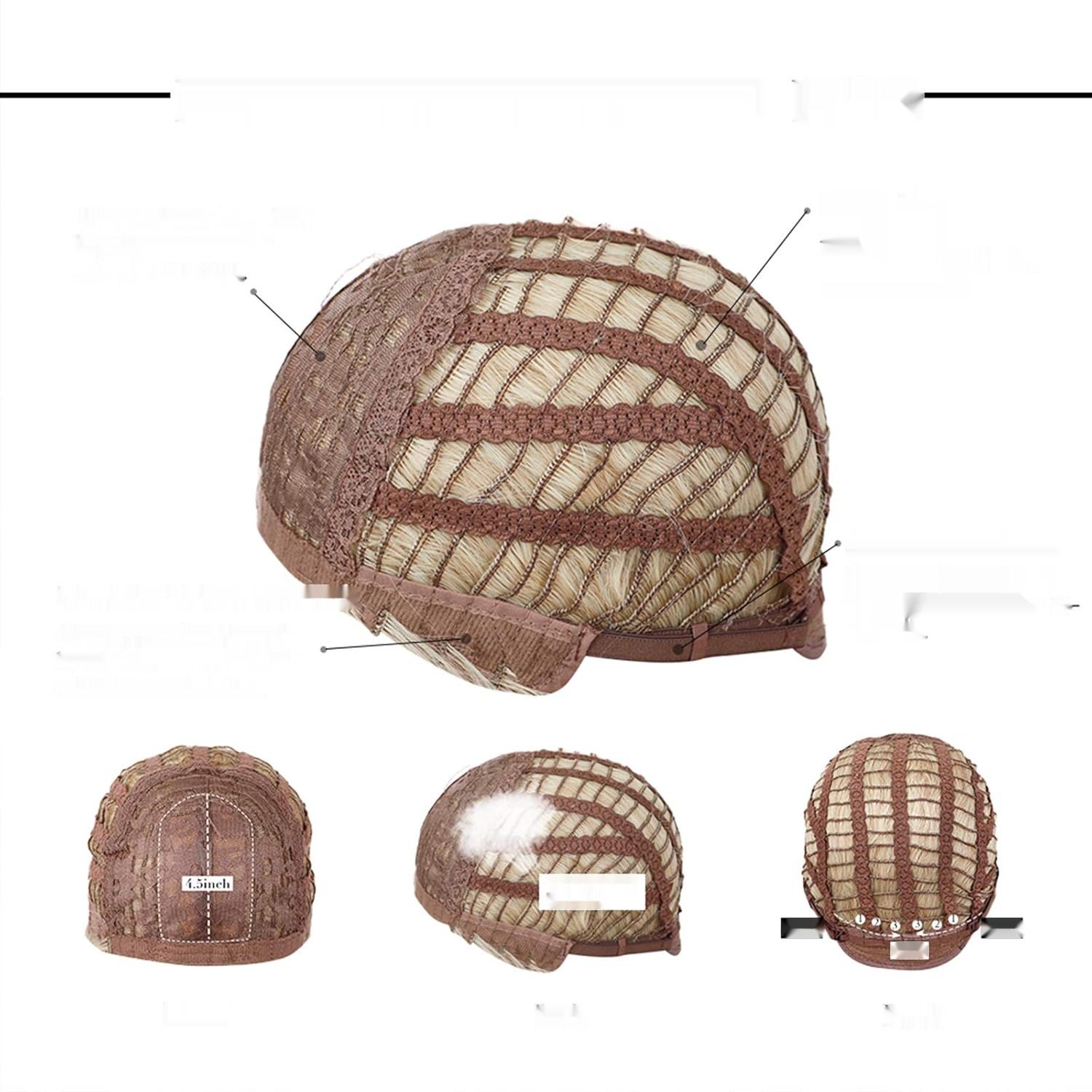 HAIRCUBE Długa Blond Peruka dla Kobiet, Naturalna Syntetyczna Peruka