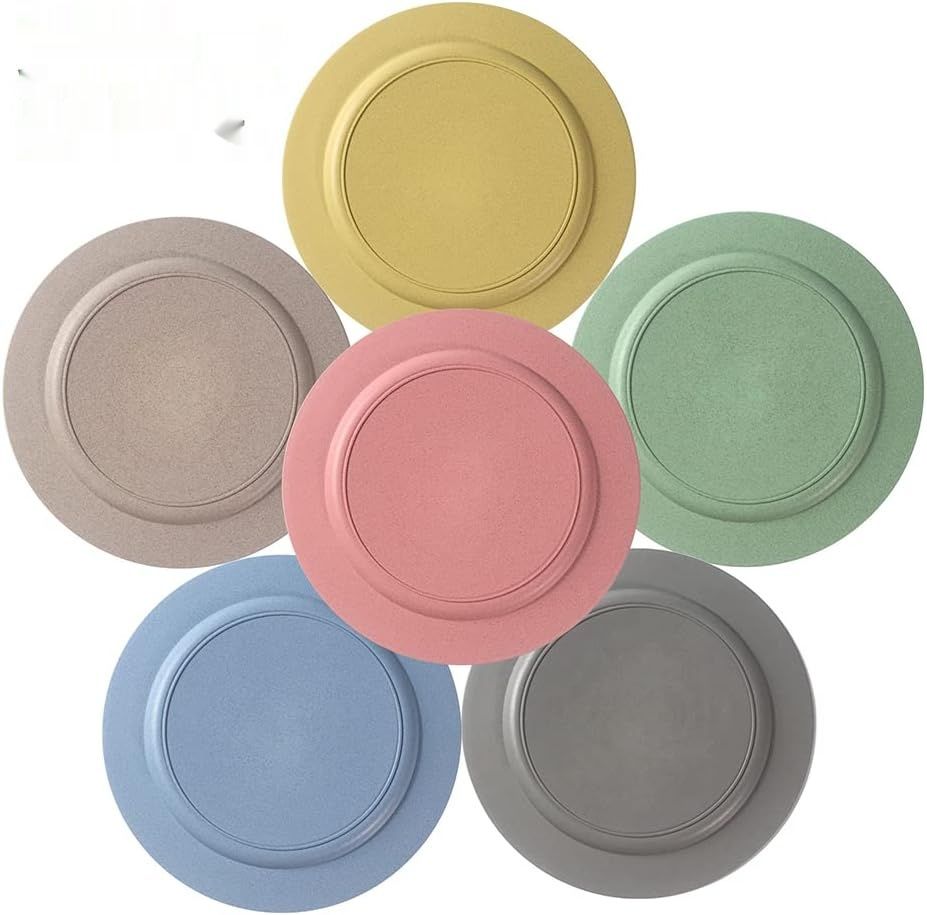 Hobein Plates 6 x 25,3 cm Ultracienkie Plastikowe Talerze