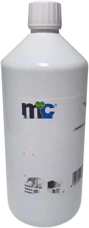 Aqua Bidest – 1 Litr, Woda Laboratoryjna, Czysta Destylowana 2-Krotnie