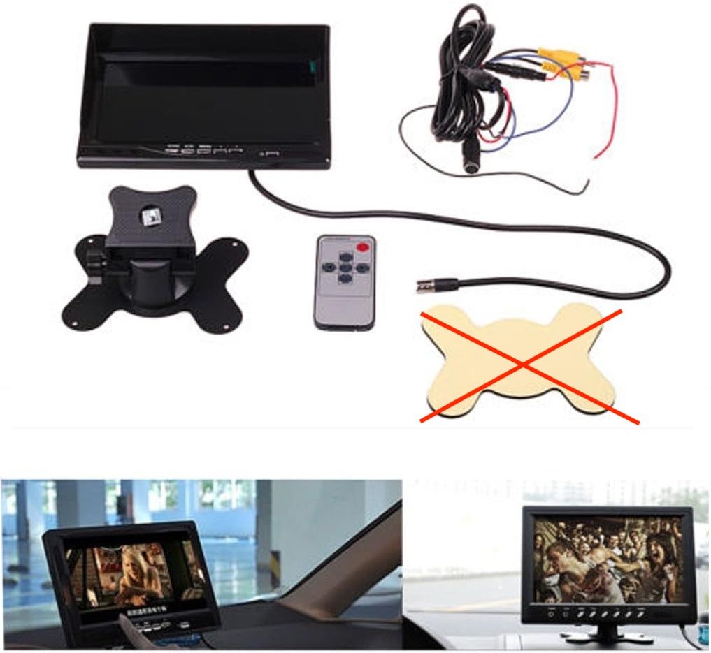 COCAR 7&quot; TFT LCD Samochodowy Monitor Cofania z Pilotem
