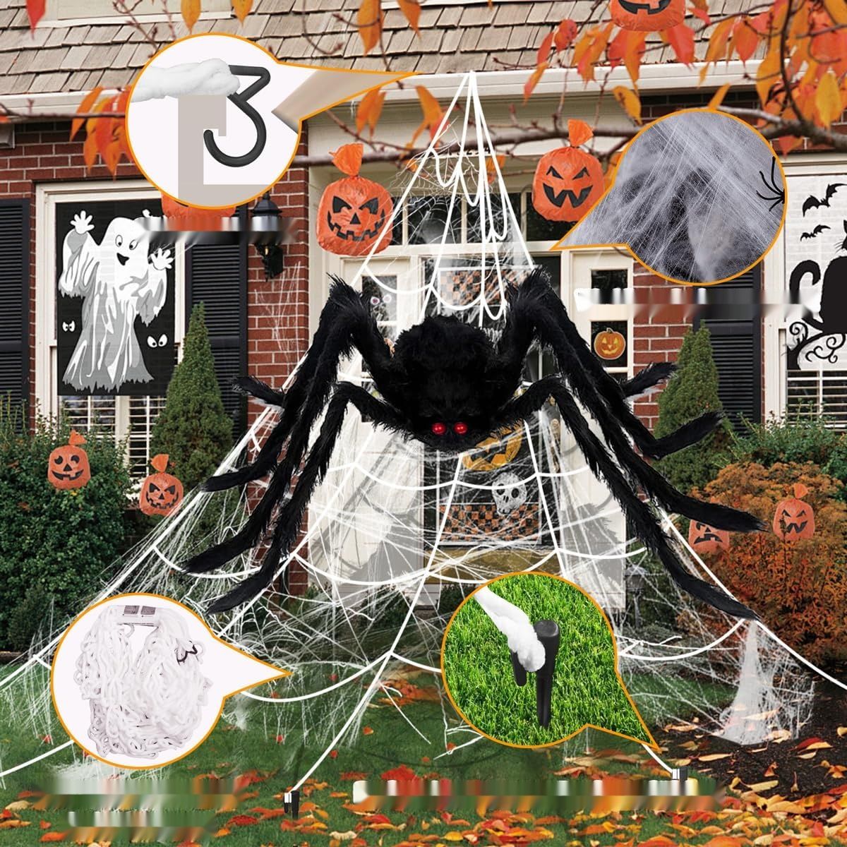 AMLOOPH Kompletny Zestaw Dekoracji Halloween