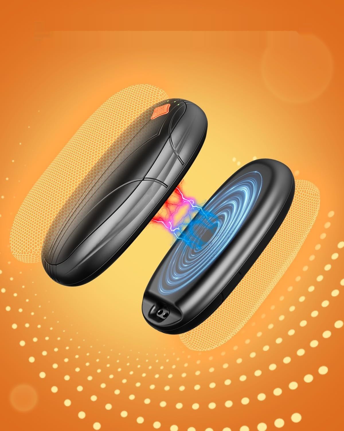 Miaton Elektryczny Ogrzewacz do Rąk Kieszonkowy z Etui Ładującym 14000 mAh