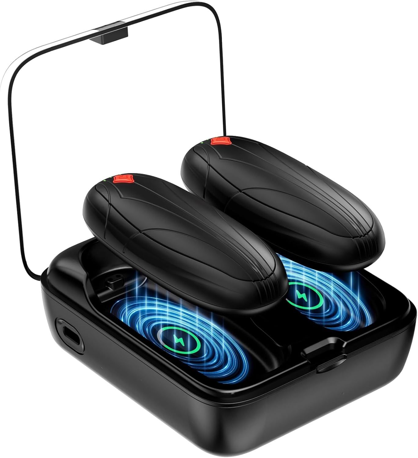 Miaton Elektryczny Ogrzewacz do Rąk Kieszonkowy z Etui Ładującym 14000 mAh