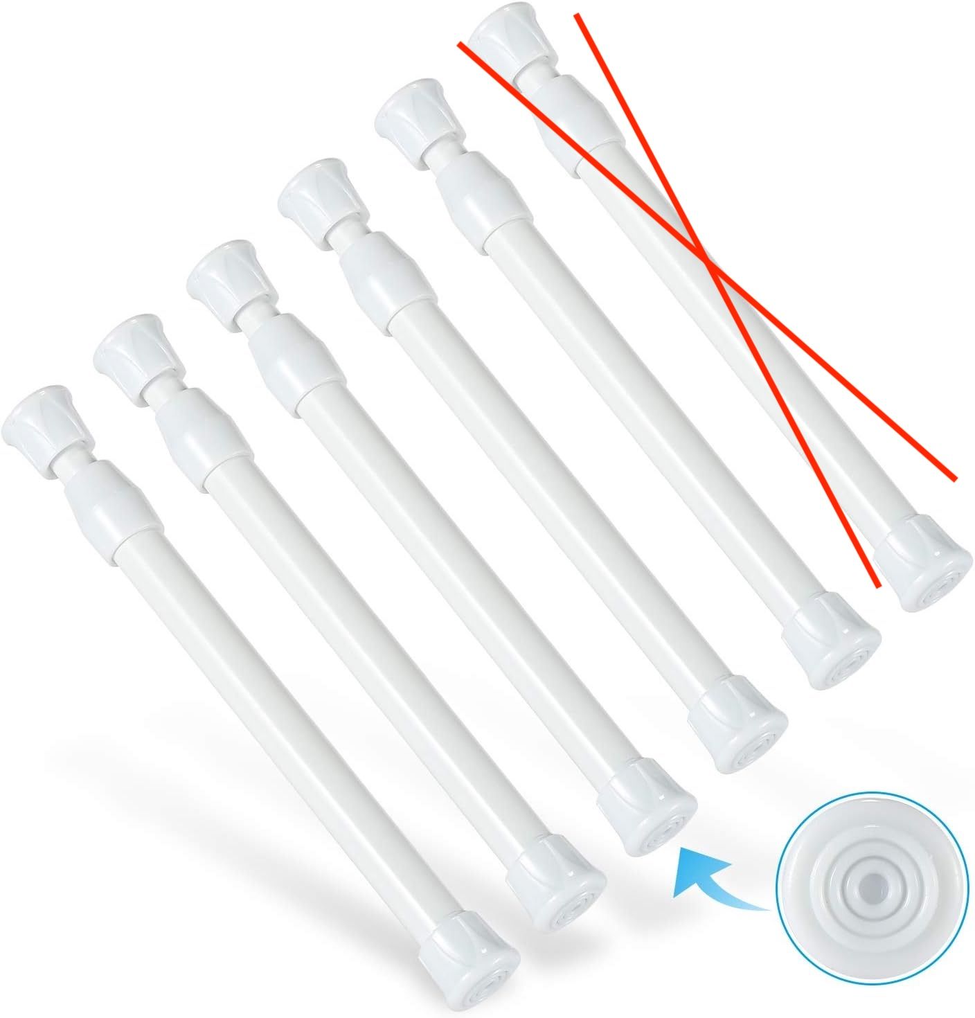 Goowin Zestaw 5 Wysięgników Teleskopowych 18-27 cm (Biały)